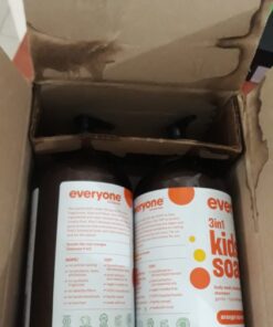 Everyone 3-in-1 Kids Soap, Body Wash, Bubble Bath, Shampoo, 32 Ounce (Pack of 2), Lavender Lullaby, Coconut Cleanser with Plant Extracts and Pure Essential Oils 30 61PP6Imy9GL