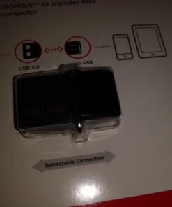 SanDisk 64GBUltra Dual USB Drive 3.0, SDDD2-064G-GAM46(Black) 64GB Black 28 61PPdAA31RL