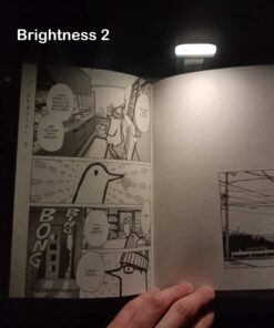 Glocusent USB Rechargeable Book Light for Reading in Bed, Portable Clip-on LED Reading Light, 3 Amber Colors & 5 Brightness Dimmable, Compact & Long Lasting, Perfect for Book Lovers, Kids Blue 62 61PPwOjLucL