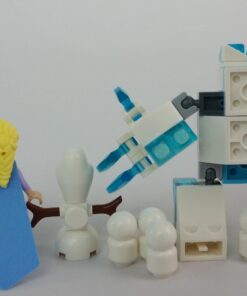 LEGO Disney Frozen Elsa's Magical Ice Palace 43172 Toy Castle Building Kit with Mini Dolls, Castle Playset with Popular Frozen Characters Including Elsa, Olaf, Anna and More (701 Pieces) Standard Packaging 40 61PQOTj70L