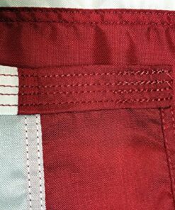 Premium American Flag 3x5' - 100% Made in the USA - Durable, Long Lasting, Bright & Vivid Nylon Material - Densely Embroidered Stars, Sewn Stripes with Lock Stitching, Four Rows of Lock Stitching on the Fly End, Tough Enough for Both Commercial and Res... 16 61PRNGLqlmL 1