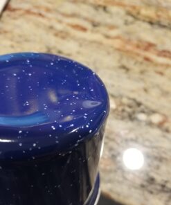 Stansport 24-Piece Enamel Camping Tableware Set Blue 39 61PSDulfhXL