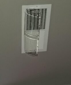 Frost King Unbreakable Heat and Air Deflector, Clear Plastic, 2 3/4” Tall, Width Adjustable 10” to 14” Unbreakable, expands 10" to 14" 39 61PT8XOZx3L