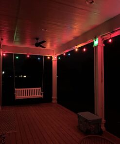 Novelty Lights 25 Pack S14 Outdoor Patio Edison Replacement Bulbs, E26 Medium Base, Multi, 11 Watt 25 Count (Pack of 1) 35 61PToCER2sL