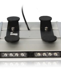 ThunderEye 18" Inch (Amber/White) Low Profile Magnetic Roof Mount Snow Plow Truck Vehicle Strobe Mini LED Light Bar Amber/White 13 61PXltitMmL