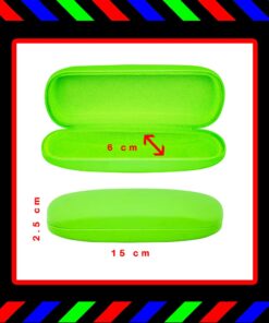 Alternative view of Glasses Case Hard Shell | Eyeglass And Sunglass Case For Men, Women, And Kids Green