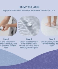 Shower Steamers Aromatherapy 15 Pack - Christmas Gifts Stocking Stuffers, Relaxation Birthday Gifts for Women and Men, Stress Relief and Luxury Self Care, Lavender Shower Bath Bombs - BodyRestore 15 Count (Pack of 1) Calm 33 61PbcpMEEL