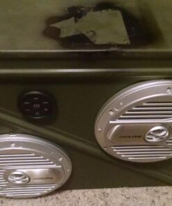 Pyle Hydra Marine Amplifier - Upgraded Elite Series 800 Watt 4 Channel Micro Amplifier - Waterproof, GAIN Level Controls, RCA Stereo Input, 3.5mm Jack, MP3 & Volume Control (PLMRMP3B) Standard Packaging 23 61PcPo9MjbL