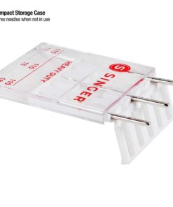 SINGER Sewing Machine Needles, 1-Pack, Size 18 3/Pkg Set of 3, Size 110/18 10 61PdK3JUTiL