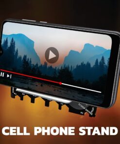 Wallet Ninja Multitool Card – 18 in 1 Credit Card Multi-Tool (Bottle Opener, Can Opener, Screwdrivers, Phone Stand & More) – Black 26 61PgSfnJruL