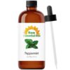 Peppermint Essential Oil (Huge 4oz Bottle) Bulk Peppermint Oil - 4 Ounce 4 Fl Oz (Pack of 1) 42 61PiJL1vdeL