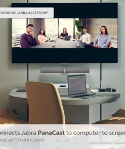 Jabra PanaCast 50 USB C to USB A Cable, 5 m - USB Cable 2.0 for PanaCast 50 Video Bar to Computer Connection - USB Type A Cable with Simple Plug & Play 6 61PipPyuQ3L