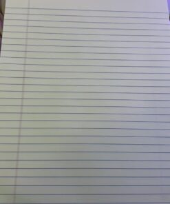 Mead Legal Pad Writing Pads, Top Bound, Wide Ruled Paper, 8-1/2" x 11", 70 Sheets, Great for Use as Home Office Supplies, Memo Pads, Note Pads, or Steno Pads, Letter Writing, Canary Yellow (MEA59880) 17 61Pit1OYsTL