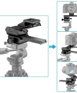 Neewer 4-Way Macro Focusing Focus Rail Slider/Close-Up Shooting for Canon Nikon, Pentax, Olympus, Sony, Samsung and Other Digital SLR Camera and DC with Standard 1/4-Inch Screw Hole 31 61PjEVwBOxL