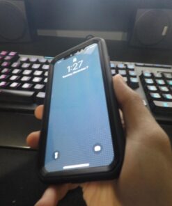 SUPCASE Unicorn Beetle Pro Series Case Designed Designed for iPhone X, with Built-In Screen Protector Full-body Rugged Holster Case for Apple iPhone X / iPhone 10 (2017 Release) (Black) Black 47 61PkmqpaDqL