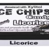 ICE CHIPS Candy Licorice Single Pack Candy, 1.76 Ounce