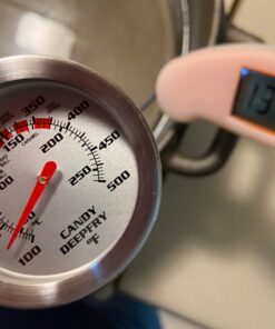 Candy Thermometer Deep Fry/Jam/Sugar/Syrup/Jelly Thermometer with Stainless Steel Large 2" Dial & 9" Accurate Sensitive Long Probe Oil Thermometer Cooking Thermometer Candy DeepFry Thermometer-9 Inch Probe 32 61PlDeKwRYL