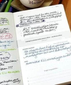 BestSelf Self Journal 13-Week Productivity Journal with Prompts, Undated Planner and Guided Journal for Women and Men, Navy 1 Pack 41 61Pm9tQBvXL