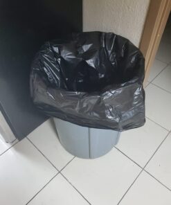 Reli. 55-60 Gallon Trash Bags Heavy Duty | 150 Bags | 50-60 Gallon | Large Black Garbage Bags | Made in USA 150 60 Gallon (Pack of 1) 23 61PmimwpJL