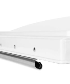 Camco RV Vent Lid | Features an Impact-Resilient Unbreakable Polycarbonate Construction, Comes Pre-Assembled, and Easy to Install (40168),White Ventline (Pre '08 Models)/Elixir ('94 & Up Models) White 22 61PmojZ8pL