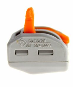 Alternative view of Wago 222-412 Lever-Nuts 2 Conductor Compact Connectors 100 PK Pack of 100