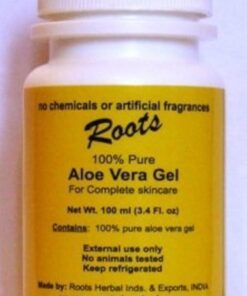 100% Pure Aloe Vera Gel -- Without Chemicals and Without Additives