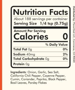 Alternative view of Everything Spicy Seasoning Mix by Flavor God - Premium All Natural & Healthy Spice Blend for Steak, Salad, Chicken, Dips & Vegetables - Kosher, Low Sodium, Dairy-Free, Vegan & Keto Friendly - Great Flavor Spices and Seasoning Gift Everything Spicy