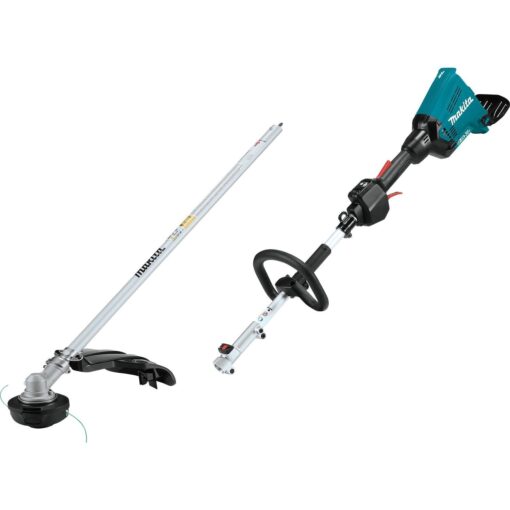 Makita XUX01ZM5 36V (18V X2) LXT® Brushless Couple Shaft Power Head with String Trimmer Attachment, Tool Only Shaft + String Trimmer, Tool Only