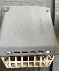 4" WHT DRYER VENT WIDE MOUTH 12 61PpWaD9AhL