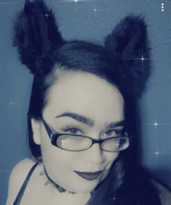 Hot Sweet Lovely Anime Halloween Cosplay Fancy Neko Cat Ears Hair Clip Black 27 61Pq8inqkL