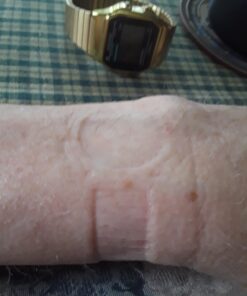 Timex Men's T78677 Classic Digital Gold-Tone Stainless Steel 33 61PqUY6GA8L