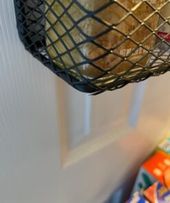 Spice Rack Organizer – Space Saving Wall Mount 5-Tier Wire Shelves for Pantry or Cabinets – Kitchen Organization and Storage by Home-Complete (Black) 41 61PrMJdz lL