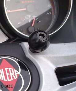 RAM Mounts RAM-B-367U Motorcycle Handlebar Clamp Base with M8 Bolts with B Size 1" Ball 30 61PvCa5gL