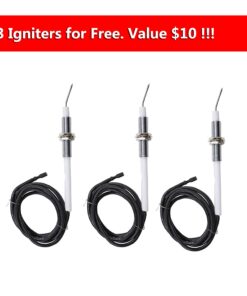 Hisencn BBQ Repair Kit Replacement for Jenn Air Gas Grill 720-0336, 7200336, 720 0336 Grill Stainless Steel Burners,Stainless Steel Heat Plates Stainless Steel Cooking Grid Grates & igniters 13 61PvHWoi5xL