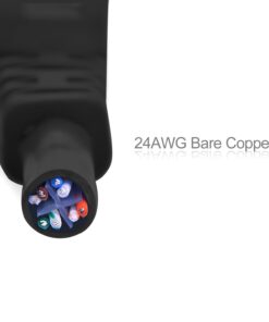 TecBillion 3 Feet Cat6 Ethernet Patch Cable - RJ45 Computer Networking Cord, Pack of 10 (Black) 9 61PvT0fe2OL