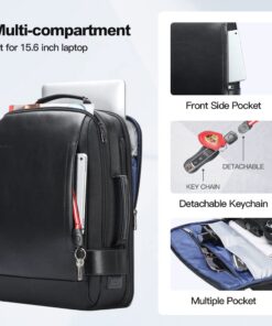 BOPai Business Smart 15.6 Inch Laptop Backpack Convertible Expandable Anti-Theft USB Charging Multi-Functional Travel Friendly Men 39 61PyrVzDcL