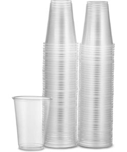 A World Of Deals SM07702 Plastic Cups, Bulk ,Translucent, 12 Packs of 100 (1,200/Case),7 oz. 1200 Count (Pack of 1) 5 61Q 5gn0fIL
