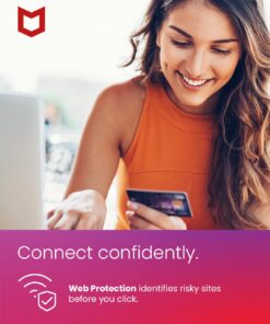 McAfee AntiVirus Protection | 1 PC (Windows)| Internet Security Software | 1 Year Subscription | Key Card Mailed Keycard 2022 Antivirus 1 Device 9 61Q VYLjrXL