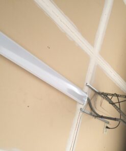 Lithonia Lighting FMLWL 48 840 LED Flush Mount Wraparound Light, 4-Foot, 4000k | Bright White 48-Inch 120V Mount Light 40 61Q hLCi7L