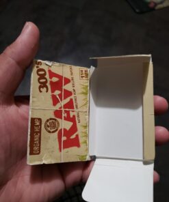 RAW Organic 300 1.25 1 1/4 Size Rolling Papers 1 Pack = 300 Leaves, 300 Count (Pack of 1) 300 Count (Pack of 1) 15 61Q3F7s7m7L