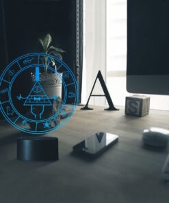 LDREAMAM Gravity 3D Falls Bill Cipher Wheel Lighting Decor Gadget Lamp , Acrylic, Awesome Gift (MT026) 11 61Q3MhLBYwL