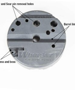 Wheeler Universal Bench Block with Non-Marring Construction and Multiple Uses for Pistols, Gunsmithing and Maintenance, Original Version 20 61Q447cRPVL