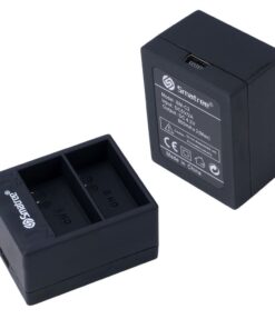 Smatree Battery Compatible for GoPro Hero3+ / Hero 3 Camera, Long Battery Life, 1290mAh Rechargeable, Dual Charger 12 61Q4lFMm55L