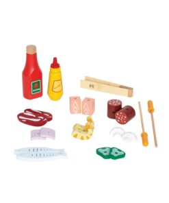 Award Winning Hape Gourmet Grill and Shish Kabob Wooden Play Kitchen Multi, L: 27.6, W: 15, H: 24.8 inch 13 61Q5IJNrecL