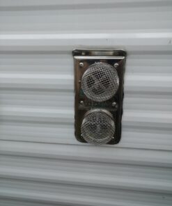 Camco Flying Insect Screen | Features a Heavy-Duty Stainless Steel Mesh Cover and Fits Most Duo-therm and Suburban Furnace Vents (42141) 2 Count (Pack of 1) 2 Count (Pack of 1) FUR200 52 61Q5kmb3lNL