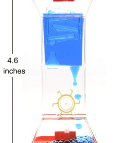 PowerTRC One Wheel Liquid Motion Bubblier Relaxing Blue | Bubbler Timer for Kids and Adults | Relaxing and Calming Toy for Kids with Autism ADHD 24 61Q7G0ifIHL