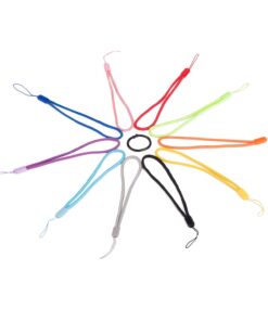 Alternative view of 7-inch Short Lanyards Hand Nylon Cord Strap Wrist Strap Attaches for USB Flash Drives, Badge Holders, Cell Phones, Cameras, Players, Keys, Flashlights, Torches (10 Pack in 10 Assorted Colors) 10 Assorted Colors-wrist Round Cord 7"-10PK