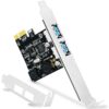 FebSmart 2-Ports Superspeed 5Gbps USB 3.0 PCI Express Expansion Card for Windows, MAC OS X and Linux Desktop PCs, Built in Self-Powered Technology, No Need Additional Power Supply (FS-U2S-Pro) FS-U2S-Pro 15 61Q8rwjxUxL