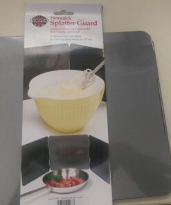 Norpro 2063 Nonstick 3 Sided Splatter Guard , 10in/25.5cm x 9in/23cm 33 61Q99x4H JL