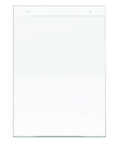 Deflecto Classic Image Wall Mount Sign Holder, Single-Sided, Vertical, 8.5" x 11", Clear (68201), Model:WM-8511-1 8.5" x 11" 19 61Q9l1beJL